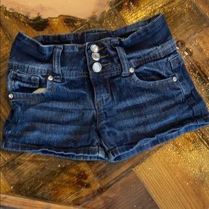 Girls denim shorts
